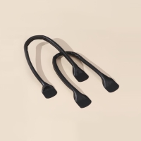 Ручки для сумки, пара, 44 ± 1 × 1 см, цвет чёрный Ручки для сумки, пара, 44 ± 1 × 1 см, цвет чёрный