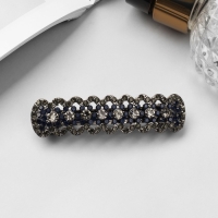 Заколка-автомат для волос "Бриони" кружева, 6,5 см Заколка-автомат для волос "Бриони" кружева, 6,5 см