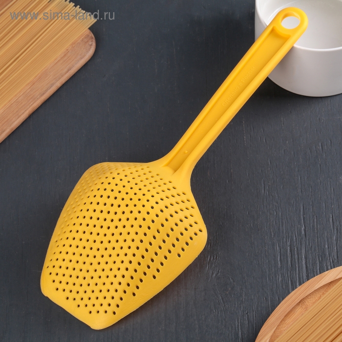 Ложка-дуршлаг, 34 см, МИКС Ложка-дуршлаг, 34 см, МИКС