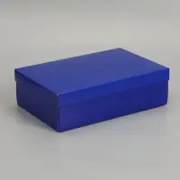 Коробка складная &laquo;Синяя&raquo;, 30 х 20 х 9 см