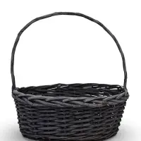 Набор корзин 3 шт ИВА 36x36x14 30x30x12 25x25x11 см ПЛЕТ ручка h=23/20/17 см