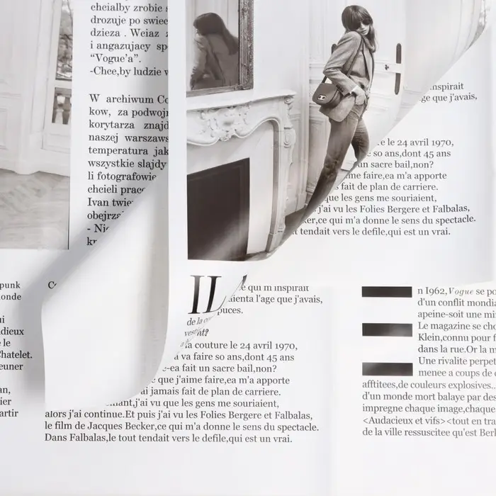 Пленка флористическая &laquo;Газета моды&raquo; 65 мкм, 50&times;58 см