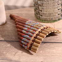 Сувенирный музыкальный инструмент "Флейта Пана" 28х19,5х6,5 см МИКС Сувенирный музыкальный инструмент "Флейта Пана" 28х19,5х6,5 см МИКС