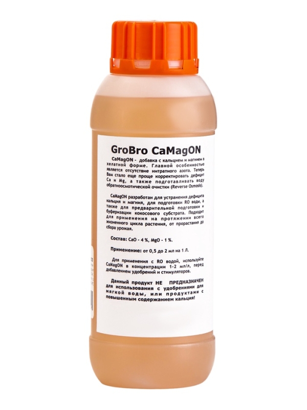 Удобрение для гидропоники Удобрение для гидропоники "GroBro" Хелатный CaMagON, 500мл