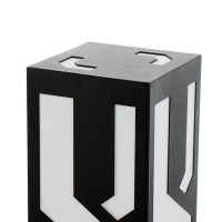 Торшер "Рондо" LED 20Вт RGB пульт ДУ черный