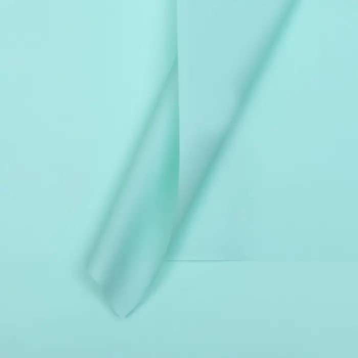 Пленка для цветов, матовая, тиффани, 57&times;57 см, 55 мкм