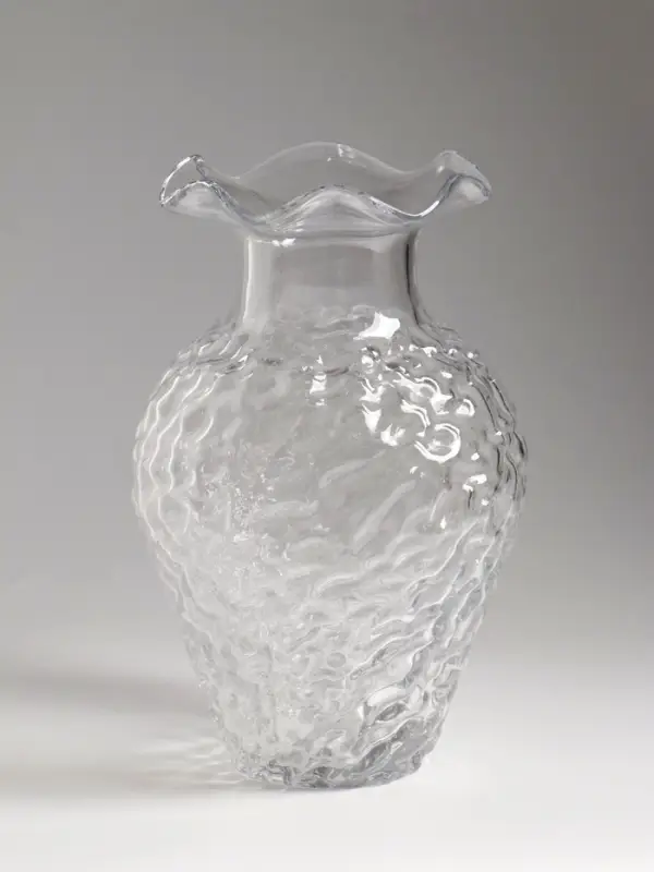 Ваза стекло настольная "Торилл" 26х14,5 см, прозрачный