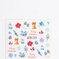 Слайдеры для ногтей &laquo;Christmas feeling&raquo;, разноцветные