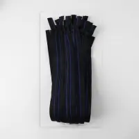 Молния &laquo;Трактор&raquo;, №5, разъёмная, замок автомат, 70 см, чёрная, синяя