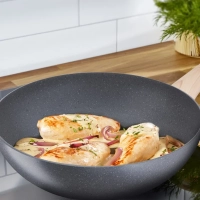 Сковорода вок Natural Force 28 см с антипригарным покрытием