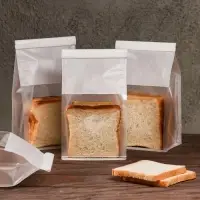 Пакет бумажный, с окном, прямоугольное дно, белый, 13&times;10&times;28 см