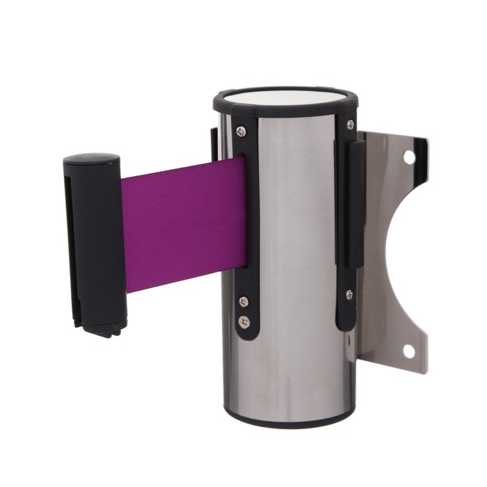 Настенный блок с вытяжной лентой-180см, фиолетовая, высота-13,5см, ширина 11см Настенный блок с вытяжной лентой-180см, фиолетовая, высота-13,5см, ширина 11см