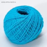 Пряжа для вязания спицами, крючком &laquo;Карачаевская&raquo;, моток, 100% акрил, 100 м/40&plusmn;5 г, (бирюза)