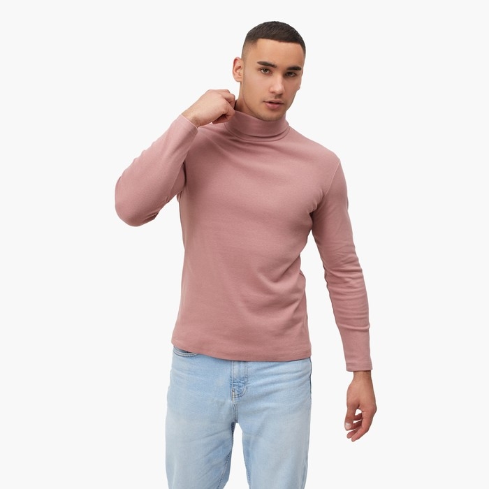 Водолазка мужская MINAKU: Basic line MAN цвет терракот, размер 44 Водолазка мужская MINAKU: Basic line MAN цвет терракот, размер 44