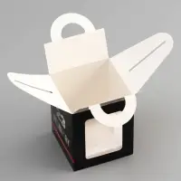 Коробка для 1 капкейка, &laquo;23 Февраля&raquo;, 9.2&times;9.2&times;11.1 см