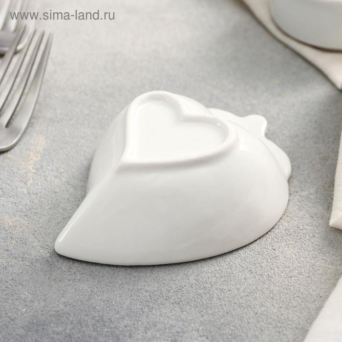 Соусник &laquo;Клубника&raquo;, 10,5&times;7,7&times;3 см