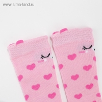 Гольфы Крошка Я «Котёнок» 8-10 см, цвет розовый Гольфы Крошка Я «Котёнок» 8-10 см, цвет розовый