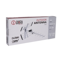 Антенна Dori 9290, уличная, пассивная, 11 дБ, DVB-T, DVB-T2, цифровая Антенна Dori 9290, уличная, пассивная, 11 дБ, DVB-T, DVB-T2, цифровая