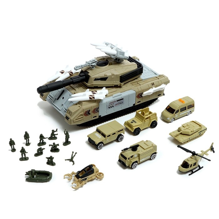 Парковка &laquo;Военная база&raquo; с машинками