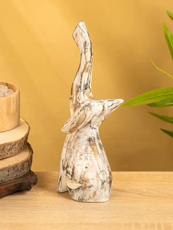 Набор сувенирный &laquo;Слоны&raquo;, h=26 см, h=22 см, дерево