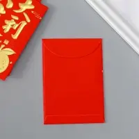 Конверт денежный бумага "Пожелания благосостояния" набор 18 шт тиснение 8,2х11,5 см