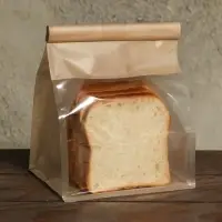 Пакет крафт бумажный, с окном, прямоугольное дно, 16&times;13&times;26 см