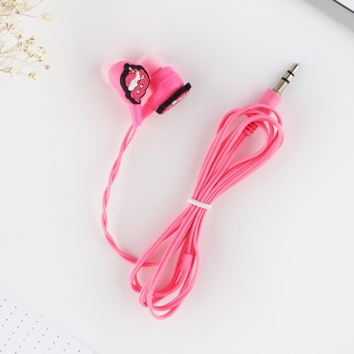 Наушники проводные &laquo;Единорожки&raquo;, мод. VBT 1.26, 120 см