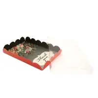 Коробочка для печенья, &laquo;Благодарю&raquo;, 22&times;15&times;3 см