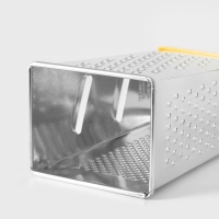 Тёрка Доляна &laquo;Универсал&raquo;, 4 грани, контейнер 450 мл, 27&times;12&times;0,9 см, цвет МИКС