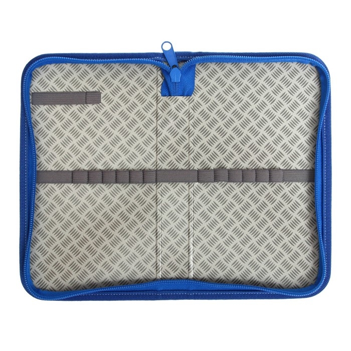 Пенал 1 секция 115 х 205 х 30 мм, Calligrata "Хоккеисты" (рисунок с эффектом металлика), ламинированный картон