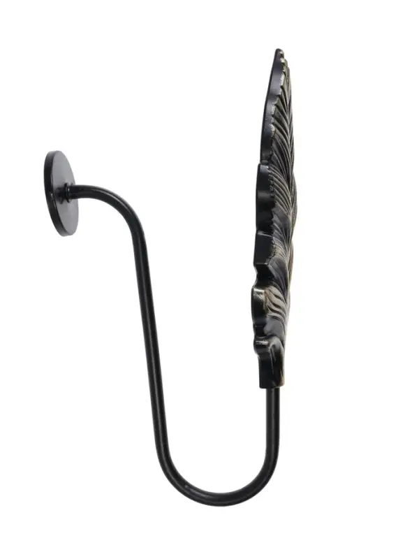 Крючок для штор CAPPIO KS041, цвет черный с золотом, набор 2 шт