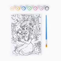 Картина по номерам &laquo;Волшебный лес феи&raquo;, 21&times;15 см