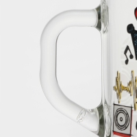 Набор стеклянной посуды «Куроми. Рок», 3 предмета Набор стеклянной посуды «Куроми. Рок», 3 предмета