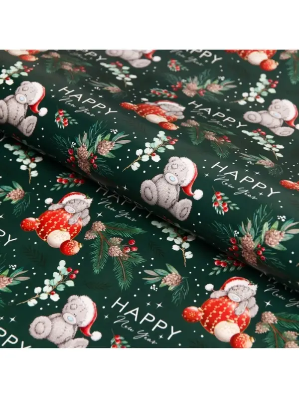 Бумага упаковочная &laquo;С Новым годом!&raquo;, Me To You 70&times;100 см