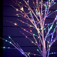 Светодиодное дерево &laquo;Яркие светлячки&raquo; 1.5 м, 300 LED, постоянное свечение, 220 В, свечение мульти