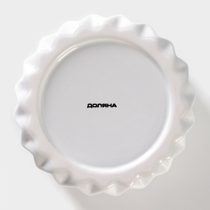 Банка для хранения сыпучих продуктов Доляна &laquo;Золотое крыло. Фламинго&raquo;, 700 мл, 12&times;15 см, керамическая, цвет белый