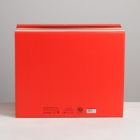 Коробка подарочная новогодняя складная «Новогодний», 31,2 х 25,6 х 16,1 см, Новый год Коробка подарочная новогодняя складная «Новогодний», 31,2 х 25,6 х 16,1 см, Новый год