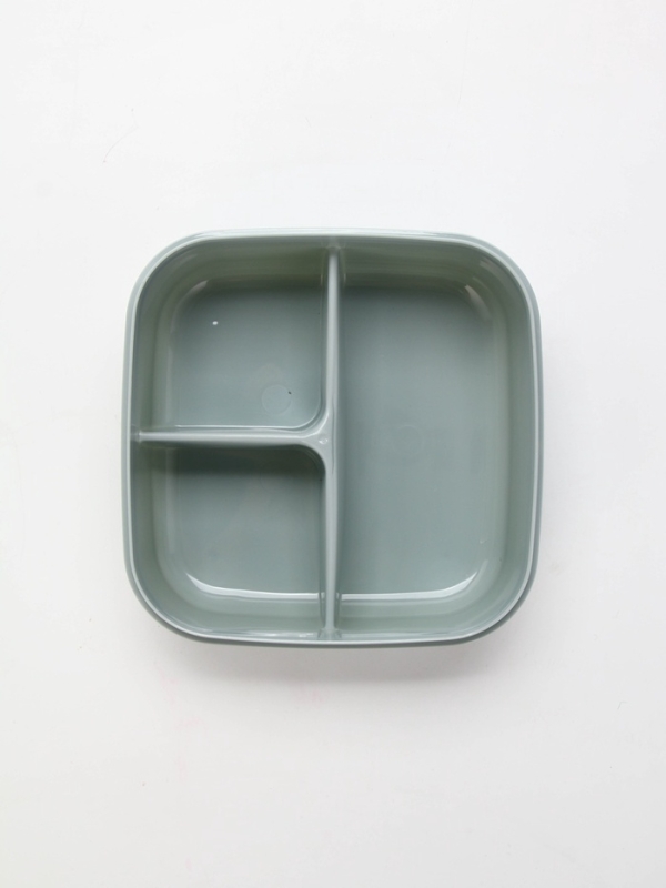 Ланч - бокс с секциями и ложкой &laquo;Коты&raquo;, 17,8 х 17,8 х 7 см