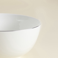 Салатники SL Home &laquo;Каскарон&raquo;, 900 мл, d=16 см, набор 2 шт, костяной фарфор, белые