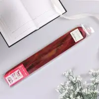 Бант - шар №3 металлик, красный