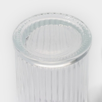 Набор стеклянных баночек для сыпучих продуктов с пробковой крышкой Доляна &laquo;Парфе. Афина&raquo;, 90 мл, 5,4&times;9,7 см, 12 шт