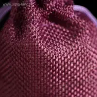 Мешочек подарочный из холщи, сиреневый, 7&times;9 см
