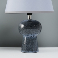 Лампа настольная "Идея" 1х40Вт Е14 темно-синий 22,5х22,5х33см