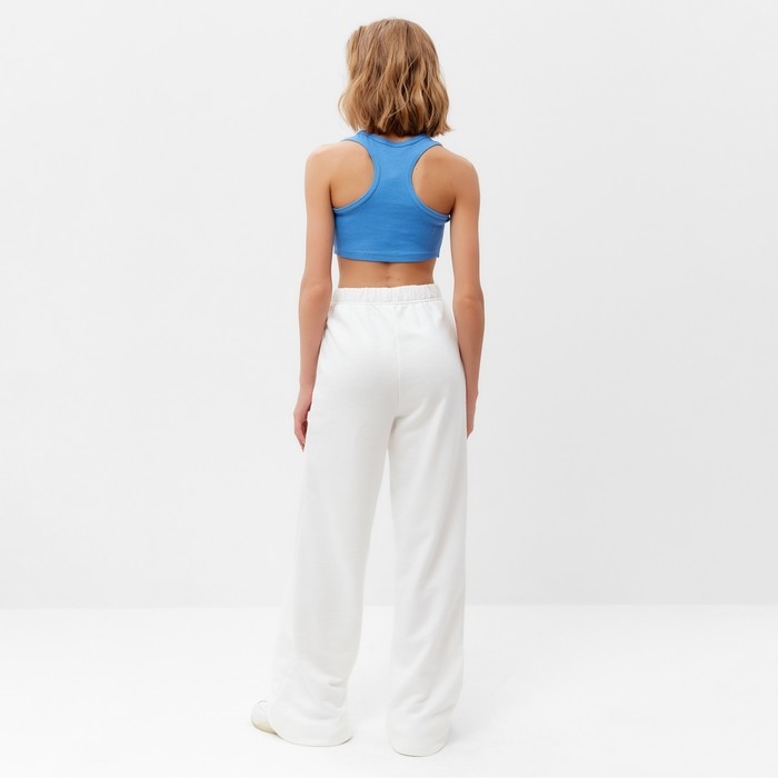 Брюки женские MINAKU: Casual Collection цвет экрю, р-р 50