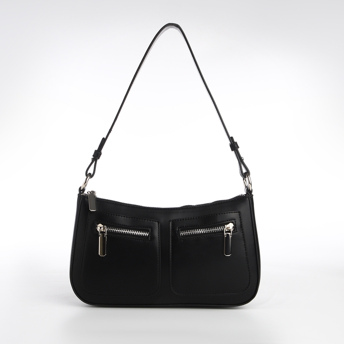 Сумка женская TEXTURA, маленький размер, цвет чёрный Сумка женская TEXTURA, маленький размер, цвет чёрный