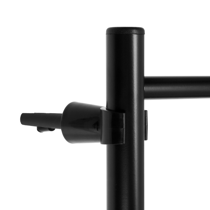 Полотенцесушитель электрический ZEIN PE-06 Полотенцесушитель электрический ZEIN PE-06 "Ребро", 500х800 мм, d=25, черный