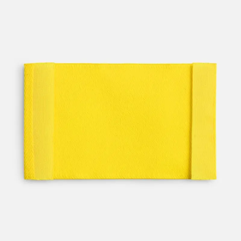 Лейбл тканевый Epsilon, M, желтый