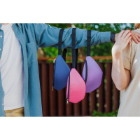 Поясная сумка на молнии, цвет розовый Поясная сумка на молнии, цвет розовый