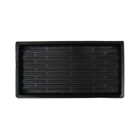 Поддон для рассады, 55 × 30 × 5,6 см, пластик, чёрный, Greengo Поддон для рассады, 55 × 30 × 5,6 см, пластик, чёрный, Greengo