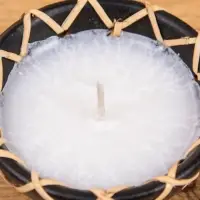 Свеча в керамической чаше, 9х9х5 см